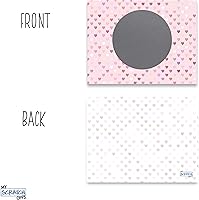 Vista 6 de My Scratch Offs - Paquete de 20 Mini Tarjetas Rasca y Gana DIY de Corazón Rosa para San Valentín con Calcomanías, 3x4 Pulgadas, Notas de Amor