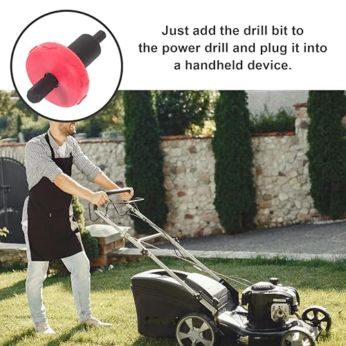 Miniatura 9 de SUPVOX Arrancador de motor para cortadoras de césped, broca de arranque rápido para cortacéspedes eléctricos inalámbricos Craftsman, adaptador de