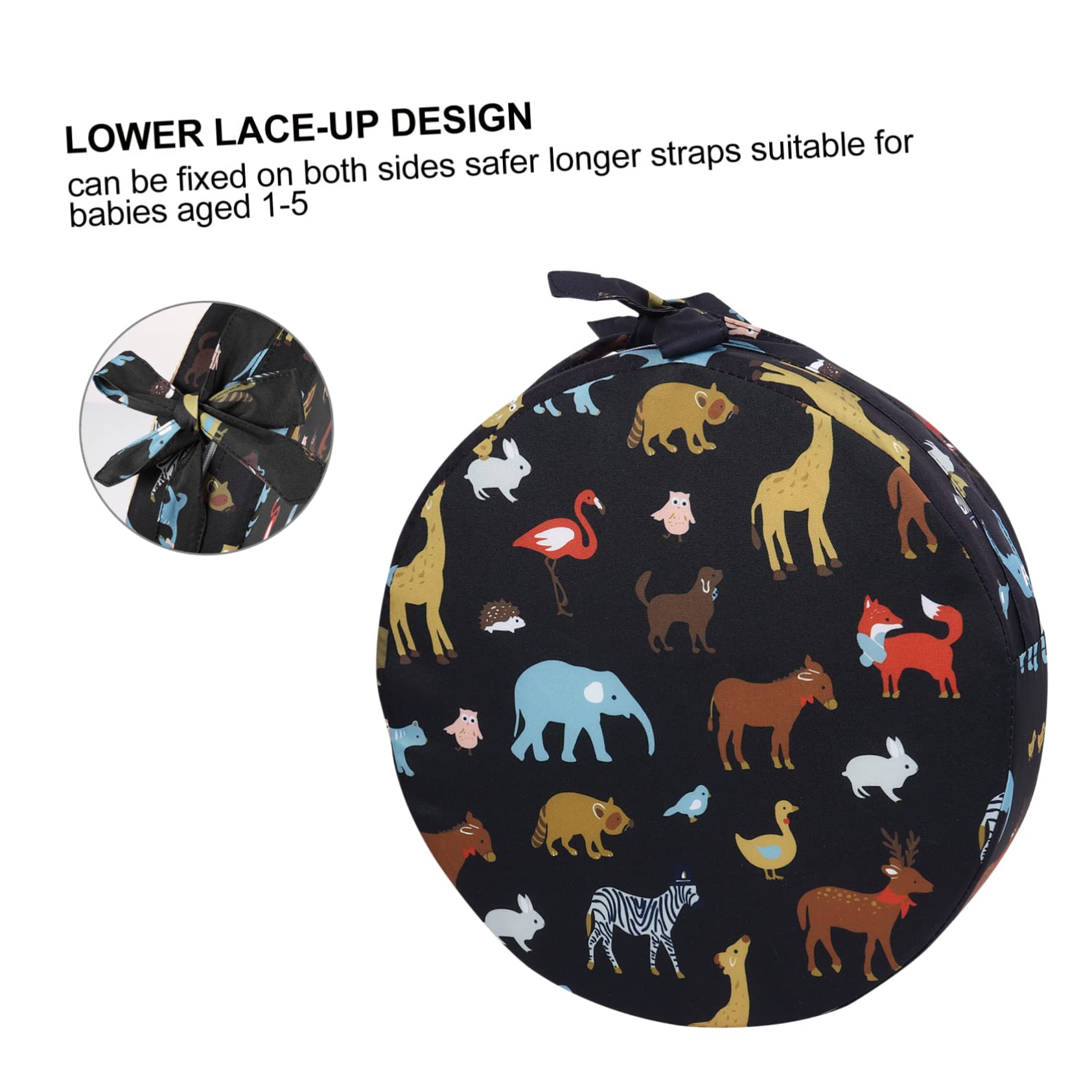 TOPBATHY 2pezzi Cuscino Rialzante Per Sedia Da Pranzo Per Ragazza Design Animale Facile Da e Antiscivolo Per Ristoranti e