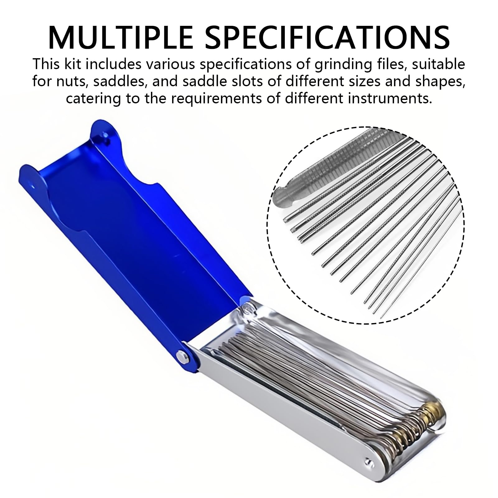 Musiin - Grinding tool Set including grinding box, electric guitar parts and accessories - Image 4