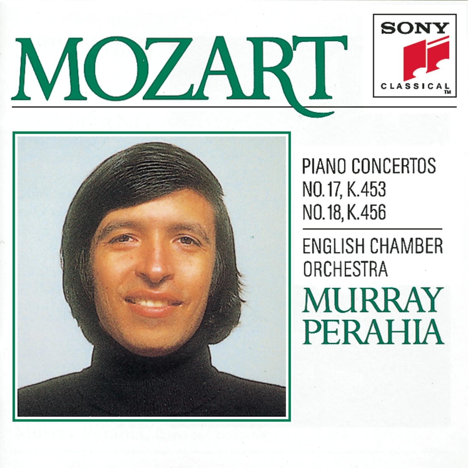 Mozart: Piano Concertos No. 15 & 17 [Audio CD] W.a. Mozart; Murray Perahia and Mozart Wolfgang Amadeus