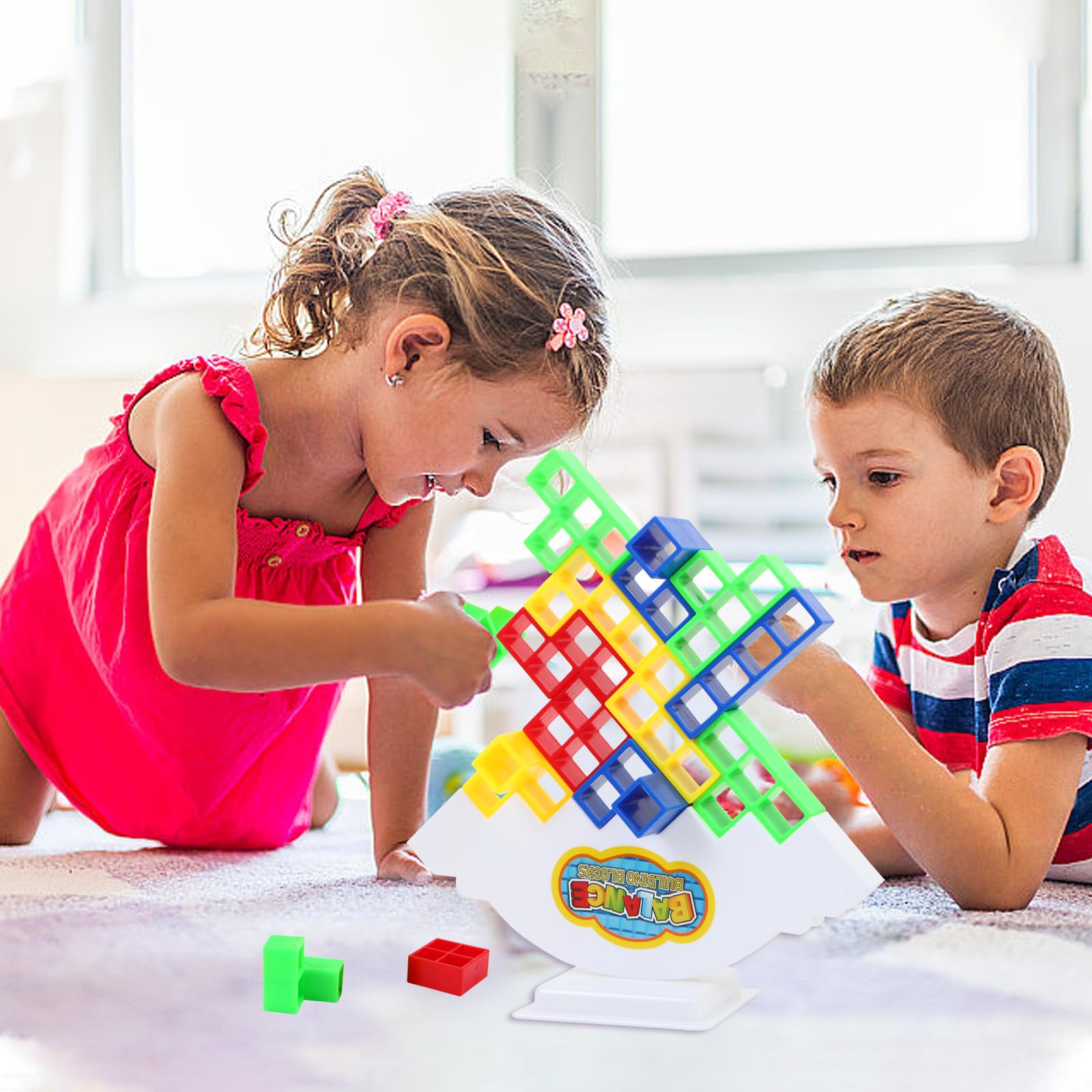thumbnail image 2 of Five Level Balance Tree Game, Math Stacking Key Training Game Toys, Party Interactive Game Toys 2 of 14