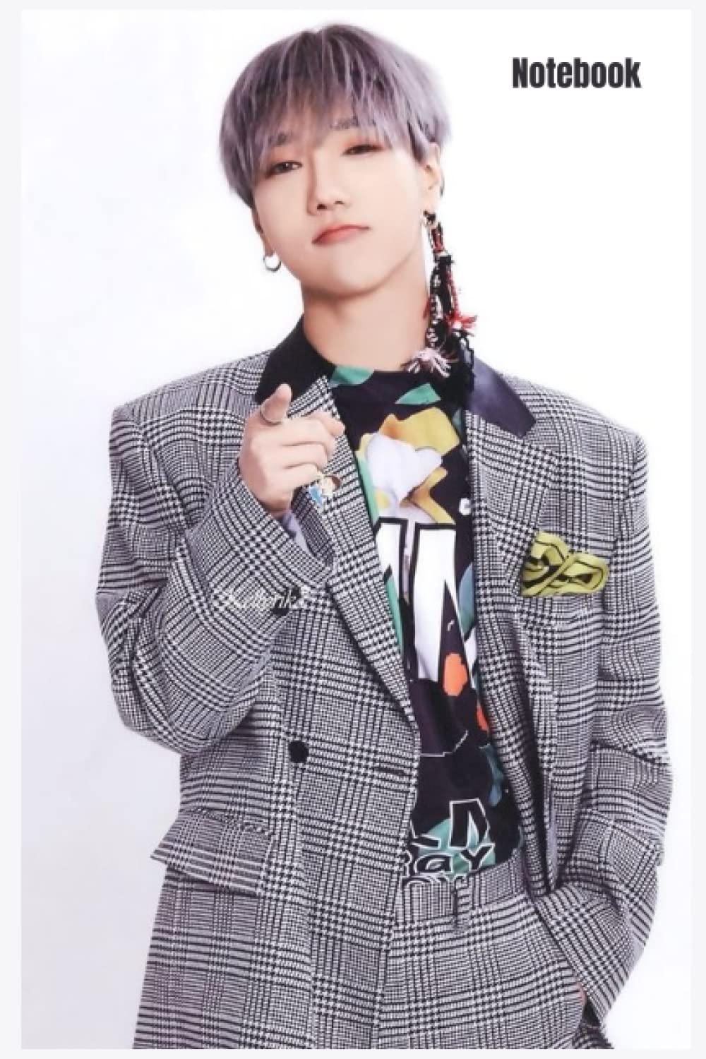Notebook: Korean singer & Actor Yesung Notebook- Super Junior Yesung Notebook- Kim Jong-woon- 120 Lined Pages Journal- K-pop & K-drama Journals & Diaries- Perfect Gift For E.L.F.