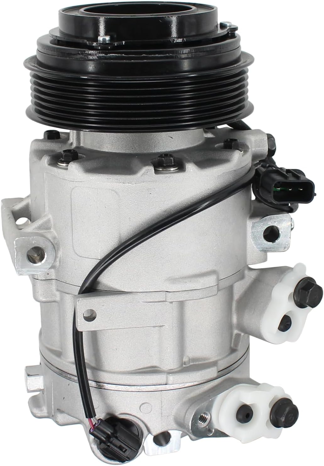 Air Conditioner A/C Compressor with Clutch 6-Groove Pulley for Kia Seltos 2021-2025, Soul 2020-2025