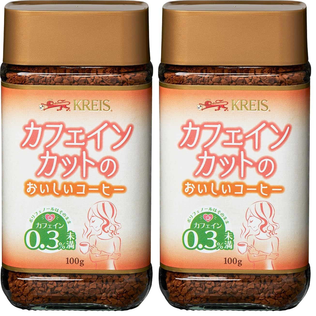 Amazon.co.jp: クライス カフェインカットのおいしいコーヒー 100g