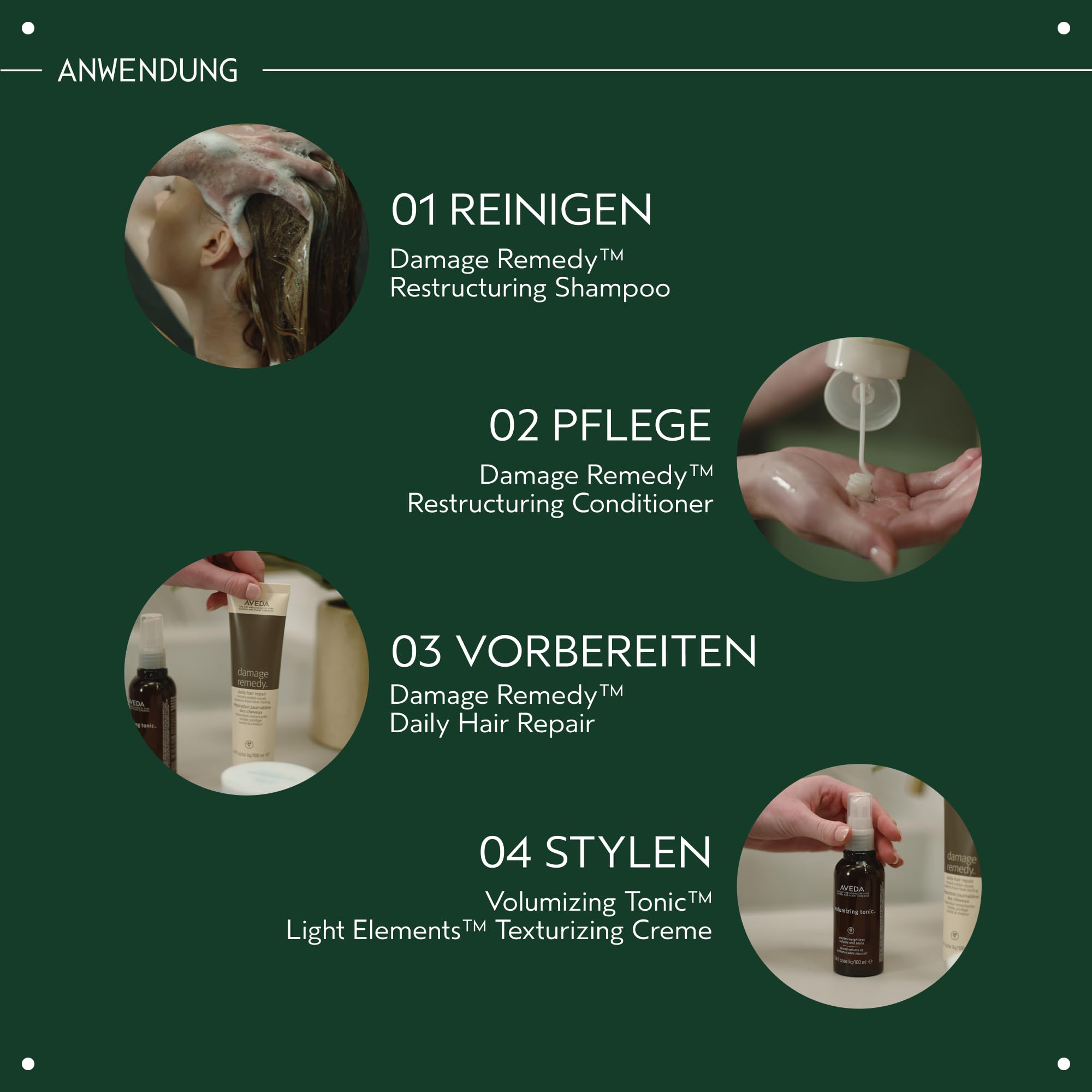 Aveda Volumizing Tonic Volumen-Spray | Für feines & dünnes Haar | Sorgt für mehr Fülle | 100 ml