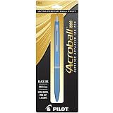 PILOT Acroball 1000 Ballpoint Pen, Blue Barrel, Black Ink, Single Pen – view 1