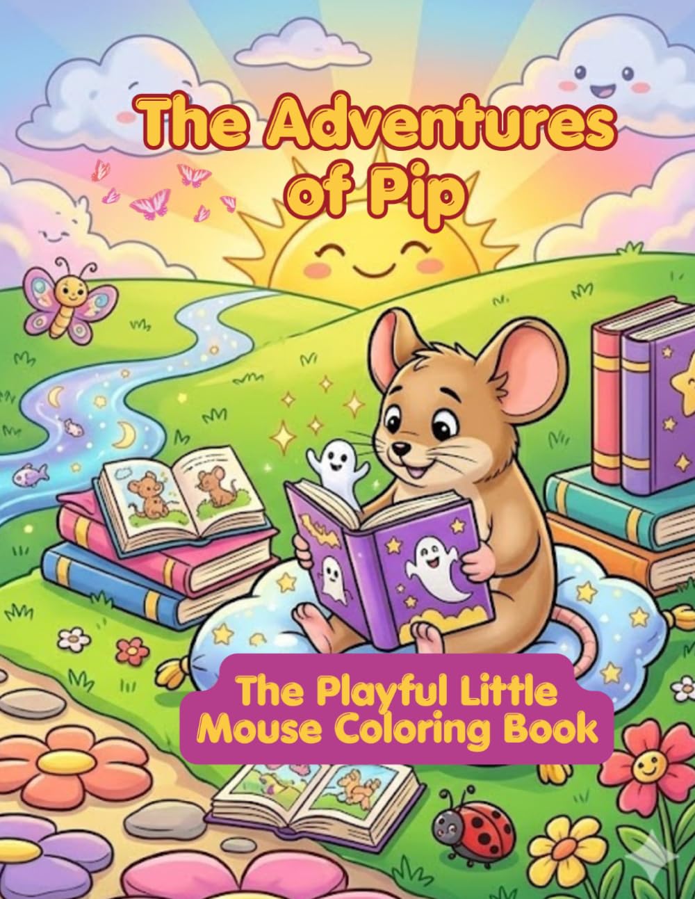 THE ADVENTURES OF PIP: THE PLAYFUL LITTLE MOUSE COLORING BOOK