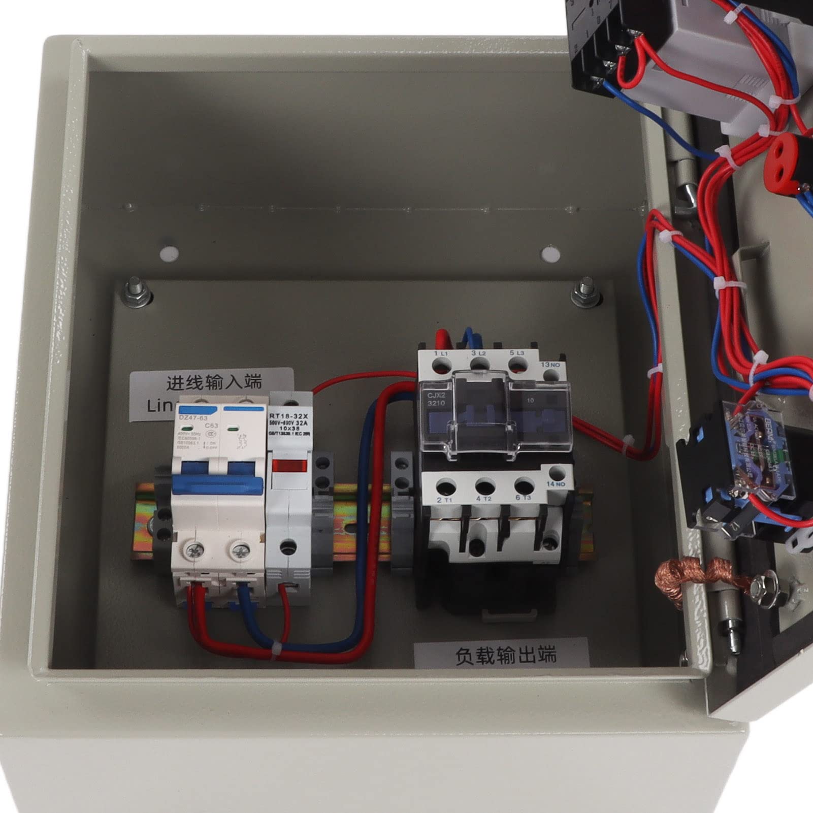 Controlador de Temperatura, Controlador de Temperatura PID de 7,5 KW 32 A Control de con un Rango de 0 °C A 400 °C de Digital para Hornos de Infrarrojos Lejanos y Otros