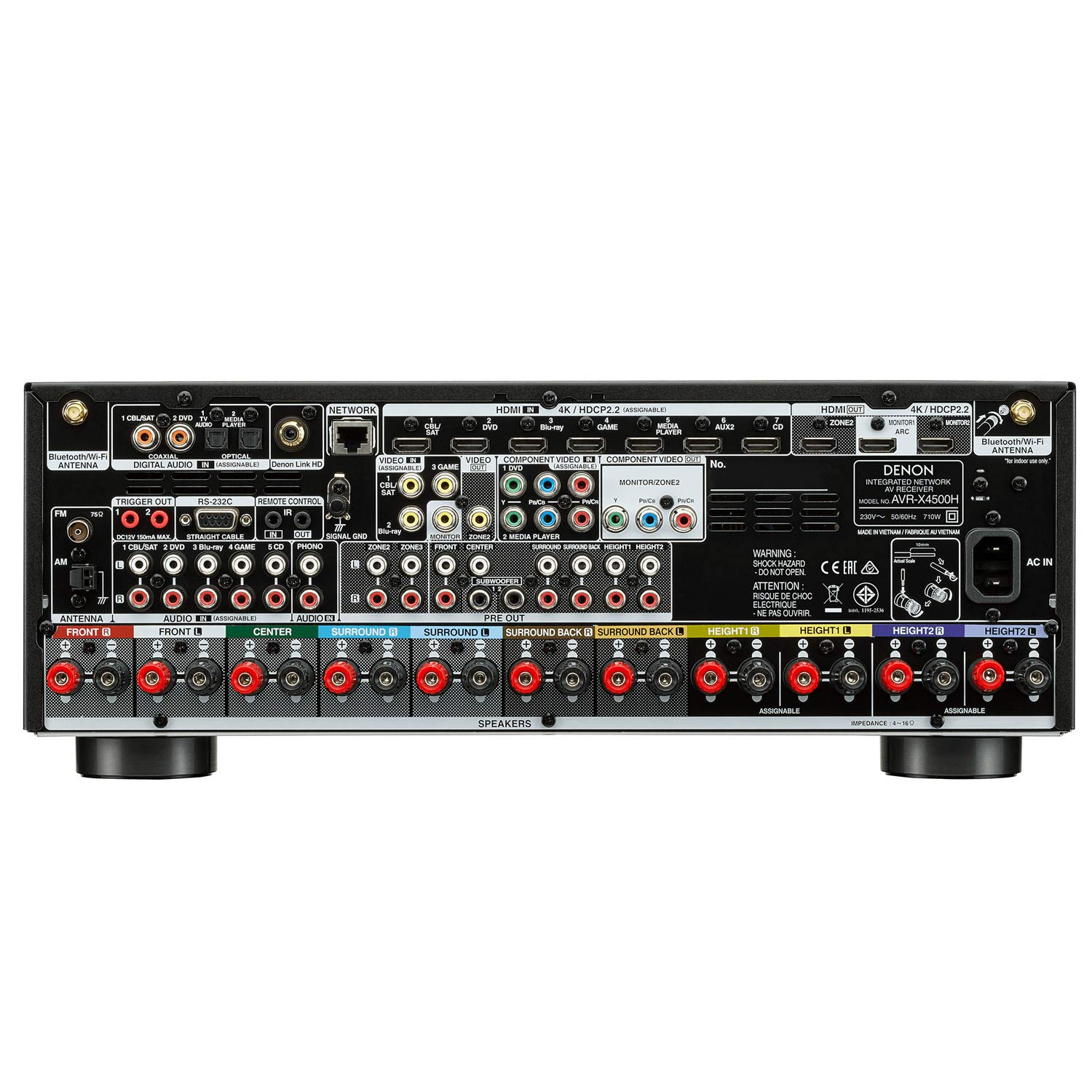 Denon AVR-X4500H 9.2 Premium amplituner, wzmacniacz HiFi