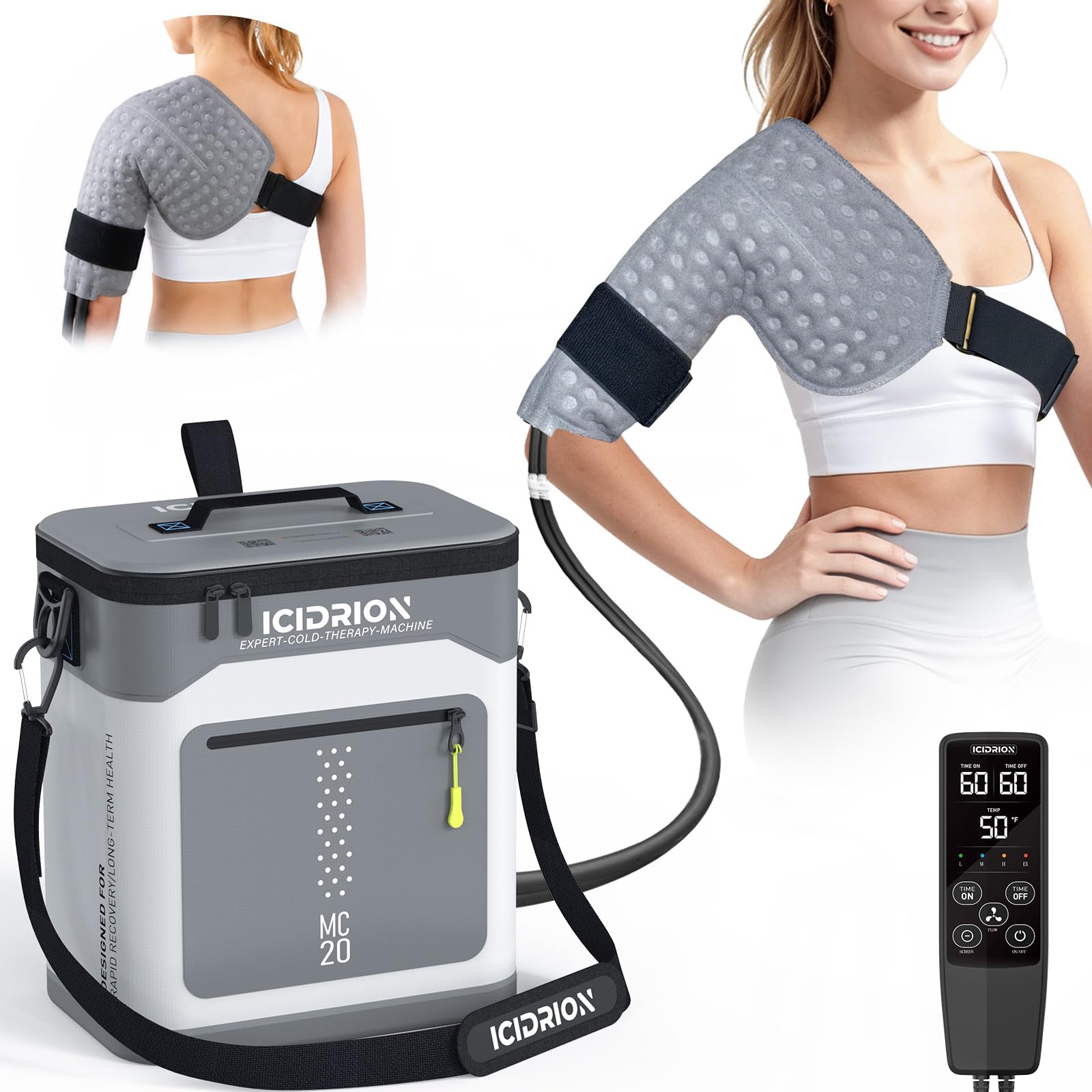 Photo 1 of ICIDRION Ice Machine for Shoulder Surgery Recovery