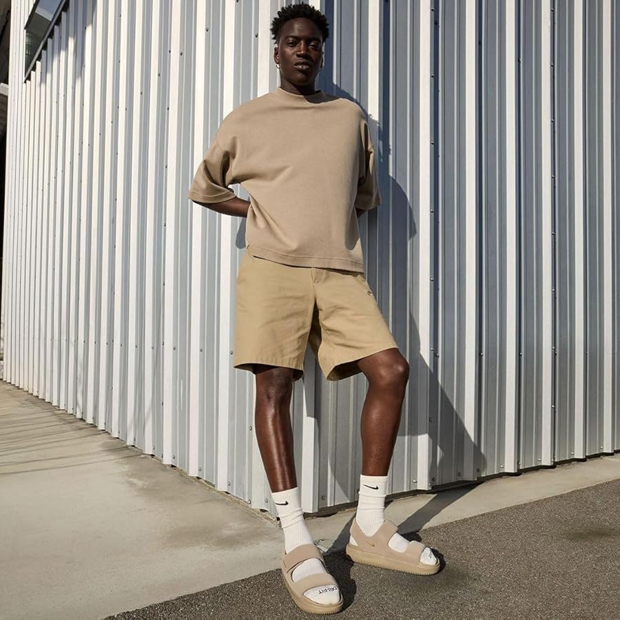 Amazon | [ナイキ] カーム サンダル CALM SANDAL カーキ FJ6044-200