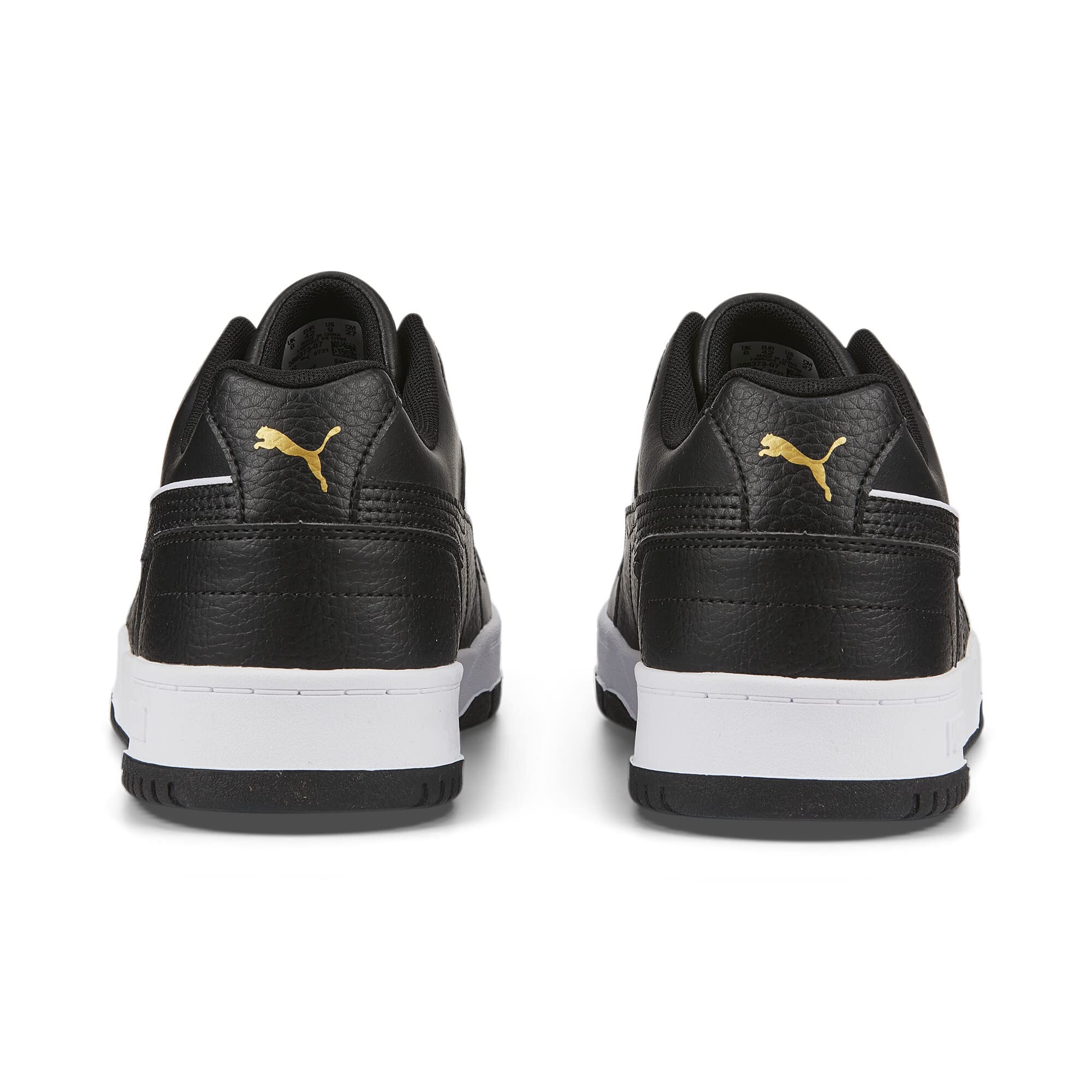 PUMA Rbd Game Low, Zapatillas de Deporte Unisex adulto, Puma Black Puma White Puma Team Gold, 45 EU