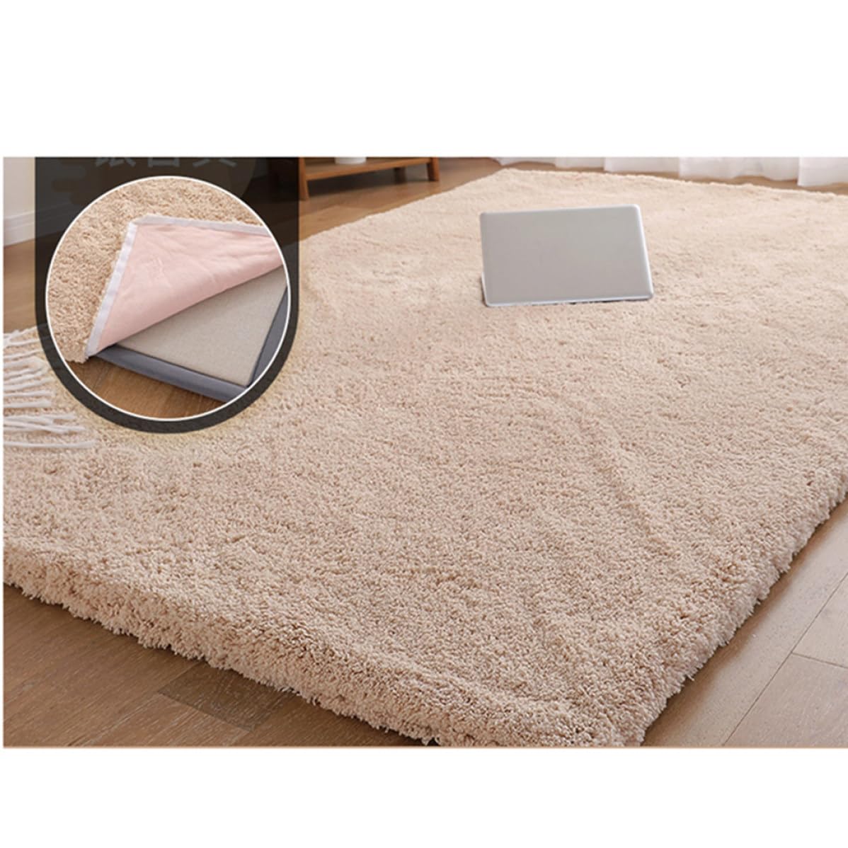Amazon｜極厚5CM ラグ カーペット 低反発 ラグマット 防音 90*180cm