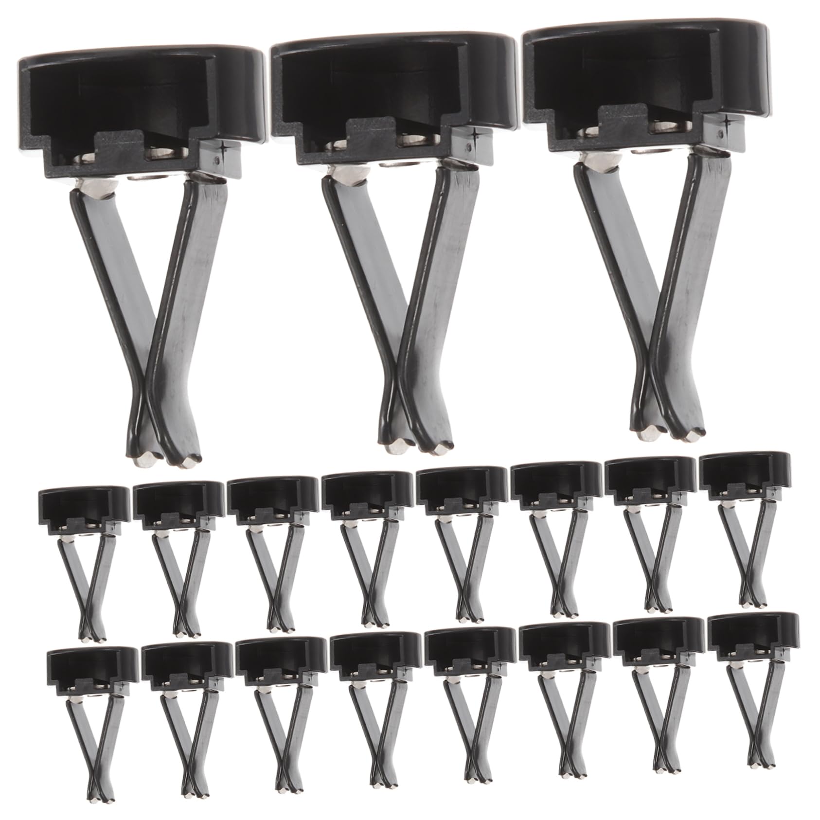 ABOOFAN 100pezzi Profumatore Auto Clip per Bocchette d Aria Accessori per Interni Auto Facile Installazione senza Attrezzi Resistente Materiale Plastico