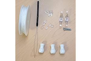 Horizontal Blind Repair Kit: Restring 3 Blinds (Vase Shaped) with 8016KIT