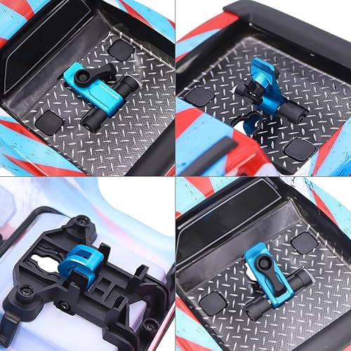 Miniatura 3 de Actualice los recambios de la aleación de aluminio, 16170 16180 soportes de choque compatibles con el coche Hyper GO MJX H16BM H16GT H16GT H16DR H16