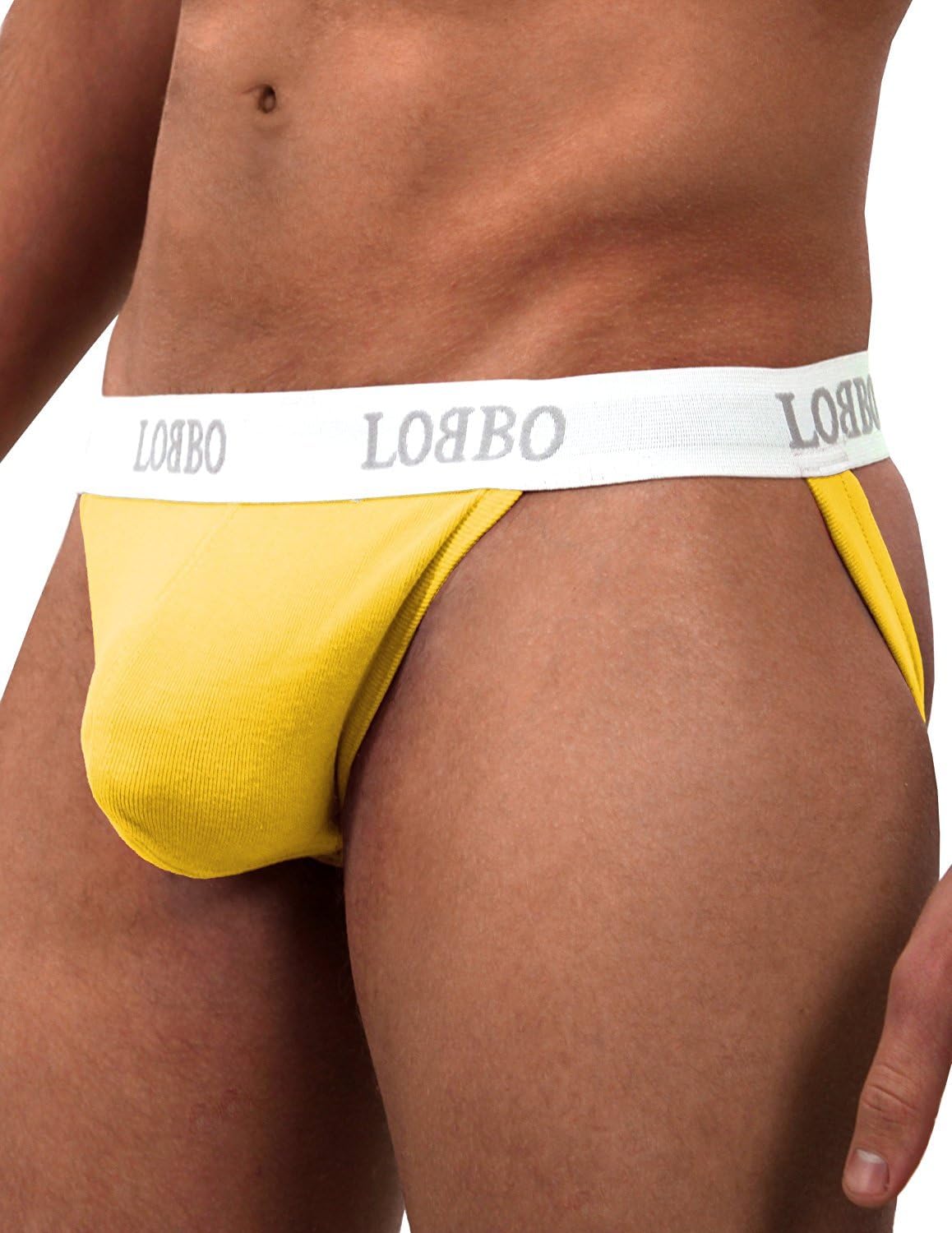 LOBBO Jock Strap Men’s Underwear Cotton Up to 4XL Sexy Design for Sport Fashion