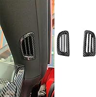 Vista 1 de Para C7 Corvette Pilar De Fibra De Carbono A Cubierta De Salida De Aire Accesorios Para 2014-2019 Chevrolet Corvette C7