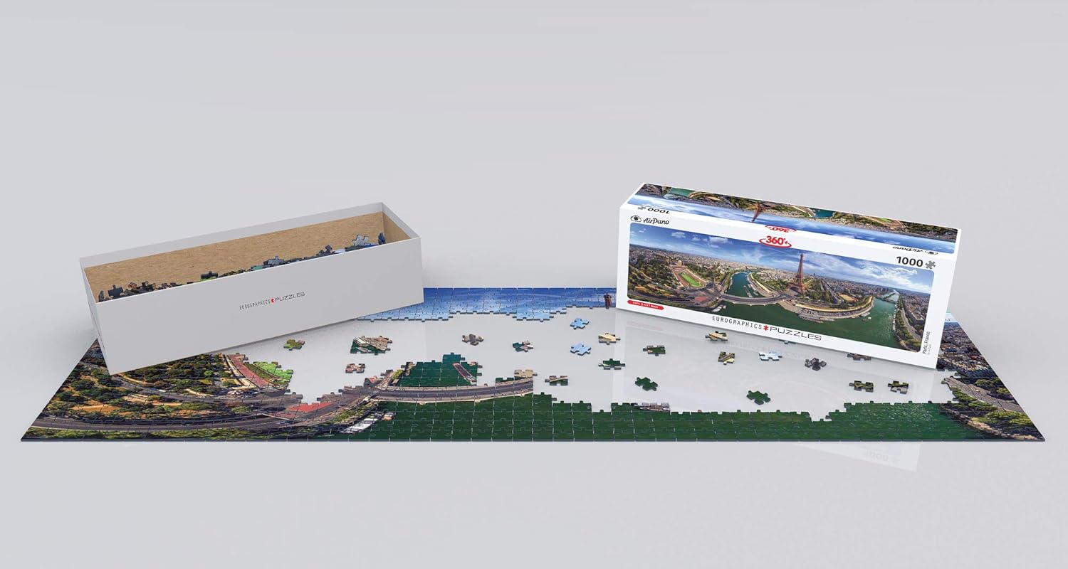 EuroGraphics (EURHR Paris France 1000Piece Puzzle (Panorama) 1000Piece Jigsaw Puzzle