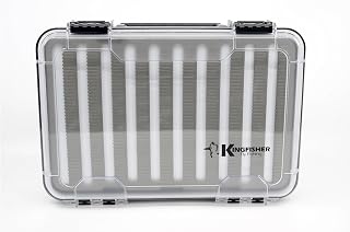 Kingfisher Fly Fishing Boat box with leaf