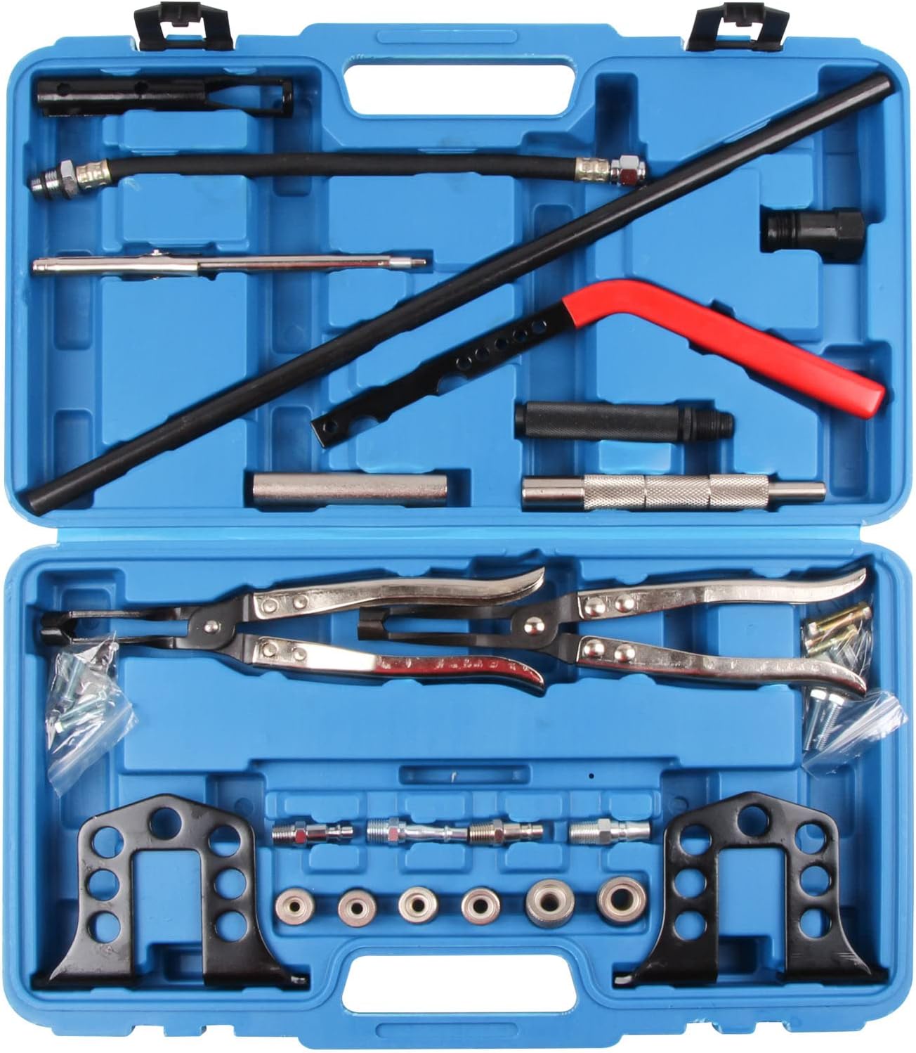 Mekanik Engine Service tool Cylinder Head Service Valve Spring Compressor Remover OHV OHC Set vehicle tool