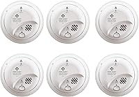 Vista 13 de First Alert SMICO100-AC Interconectada Cableada - Alarma Combinada de Humo y Monóxido de Carbono con Batería de Respaldo, Paquete de 12