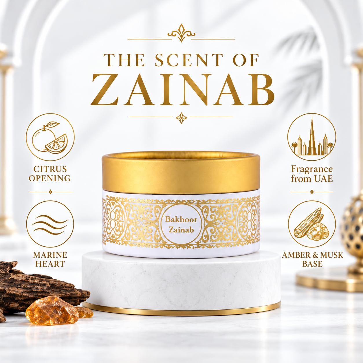 Naseem Zainab Bakhoor: Long-Lasting Fragrance -4