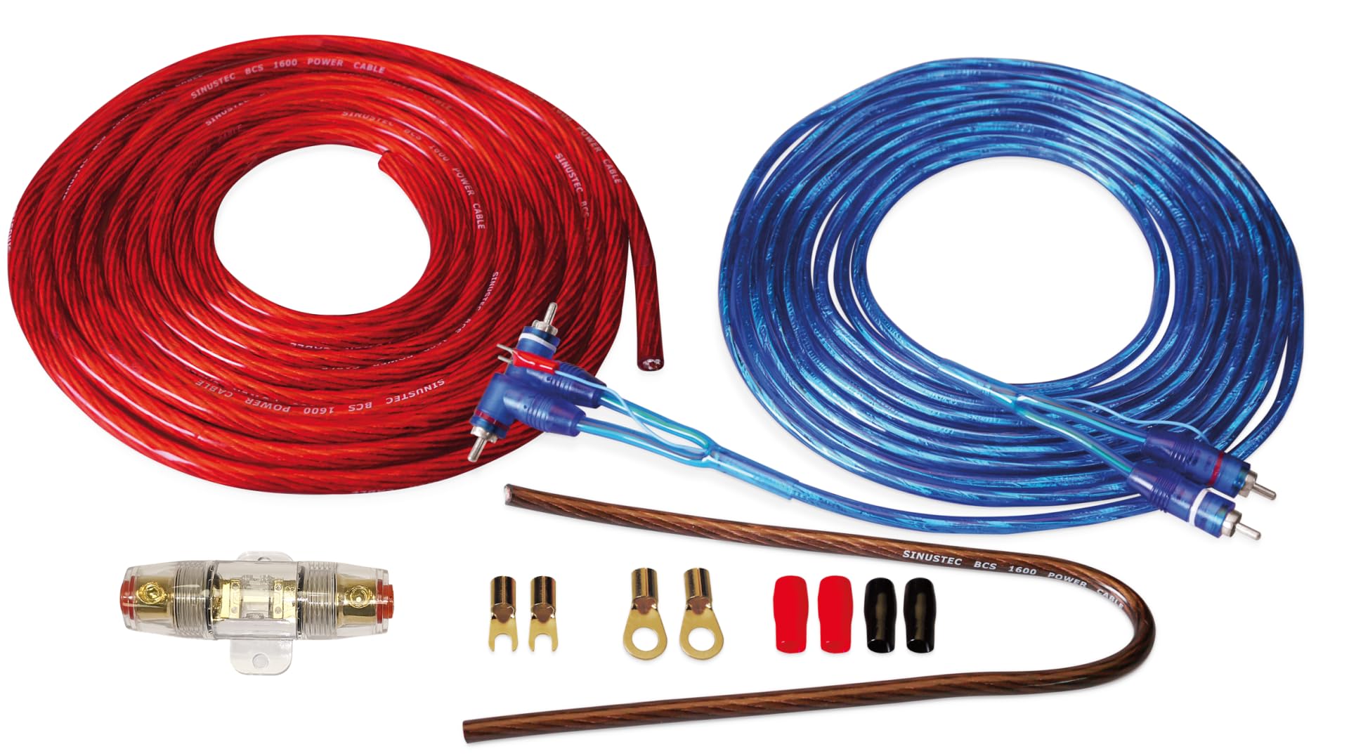 BCS 1600 Set Cavi per Amplificatore Auto 16 mm2