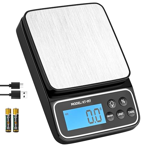 SEMIER Food Scale, Digital Kitchen Scale, 5kg/11lb Baking Scale for
