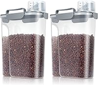 Vista 17 de TBMax Contenedor de almacenamiento de alimentos para perros de 5 a 7 libras, recipiente hermético de comida para gatos con boquilla más grande