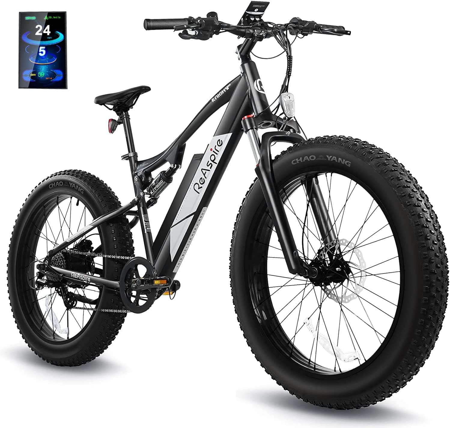 ReAspire 750W Electric Bike with 16Ah Battery Dual Kuwait Ubuy