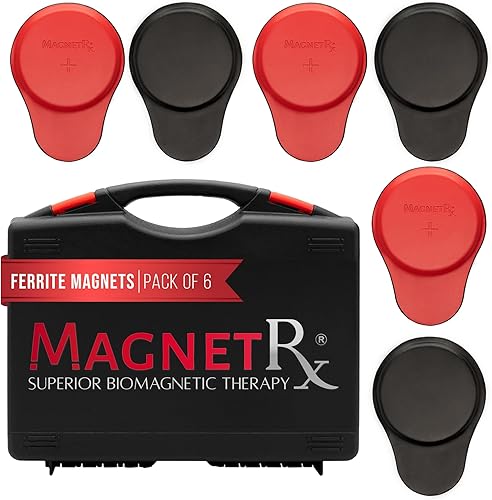 Miniatura 22 de MagnetRX Kit de imanes de terapia biomagnética – Imanes para Biomagnetismo Médico – Dr Goiz Bio Imán Par para Terapia de Imanes Biomagnetismo