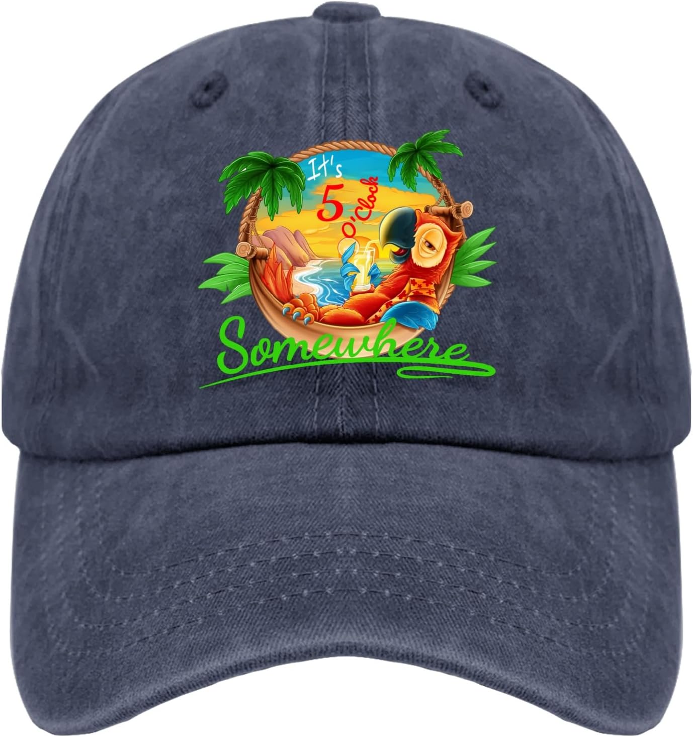 It is 5 O'clock Somewhere Sun Hats Cycling Caps for Her