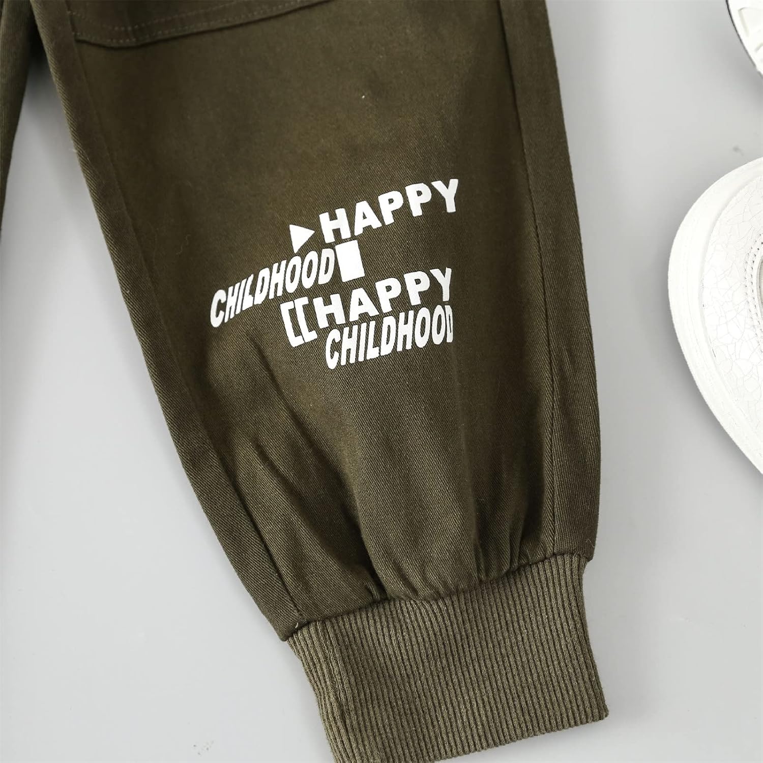 Toddler Baby Boys Pull on Cargo Jogger Pants Multi Pocket Casual Hiking Trousers for Kids Hip Toddler Girl Fall Outfit