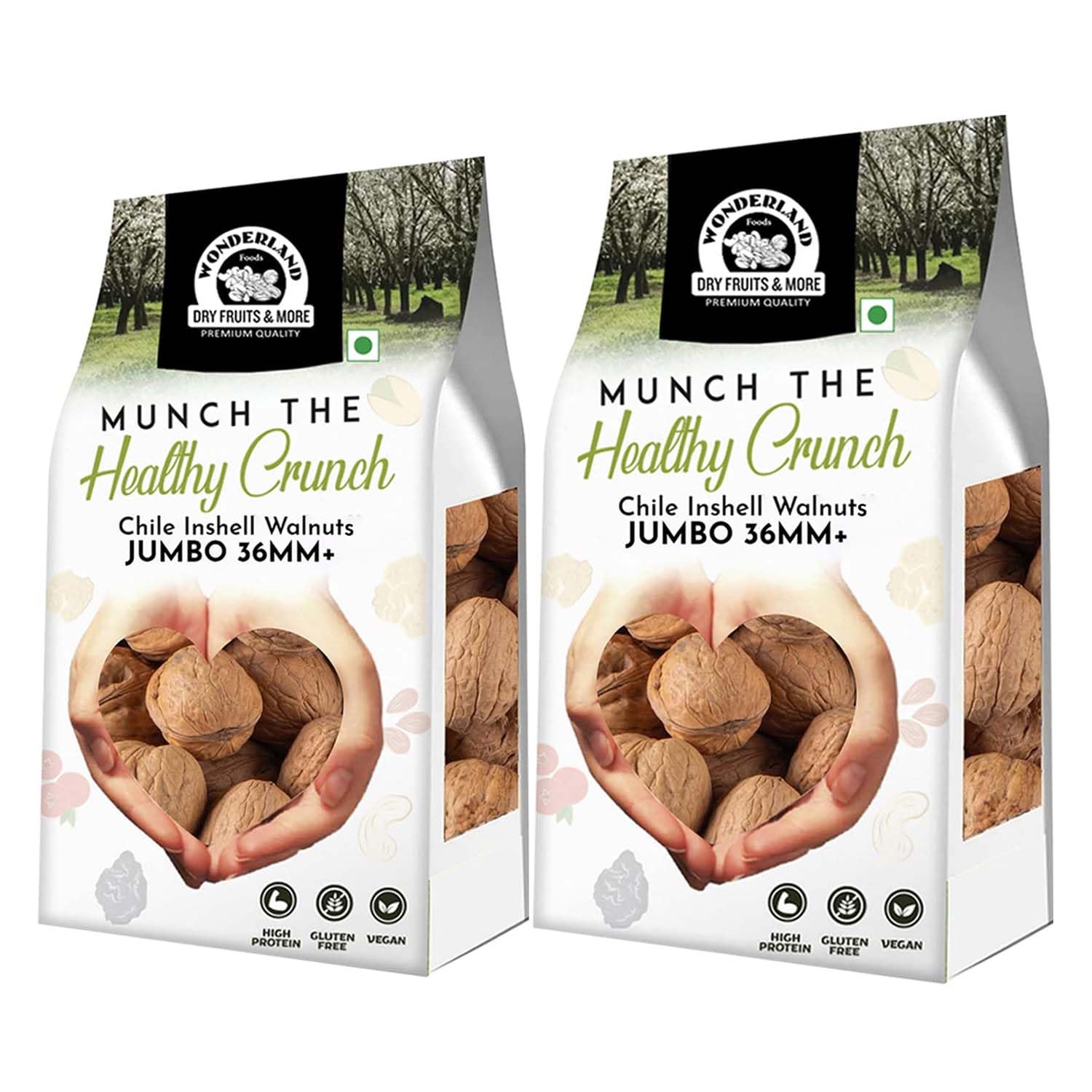 WONDERLAND FOODS (DEVICE)Dry Fruits 36Mm+ Jumbo Chile Inshell Walnuts Akhrot 1Kg(500G X 2)Pouch|Inshell Walnut|High In Protein&Iron|Low Calorie Nut|Healthy&Delicious (B0BZ4QT8PL) Amazon Price History, Amazon Price Tracker