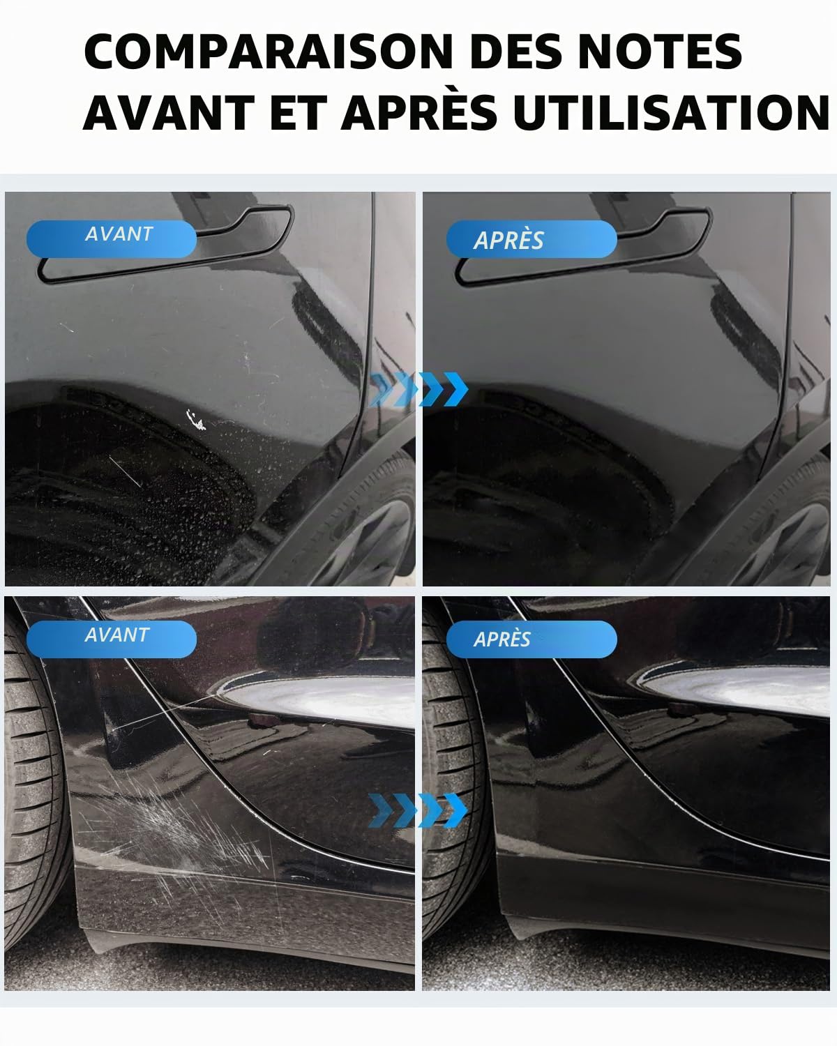Midnight Silver Metallic (PMNG) Kit de retouche de peinture pour Tesla DIY avec peinture de retouche de couleur assortie pour Model 3/Y/S/X
