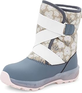 Girls Legolas Cold Weather Boot, Ivory, 4 Toddler