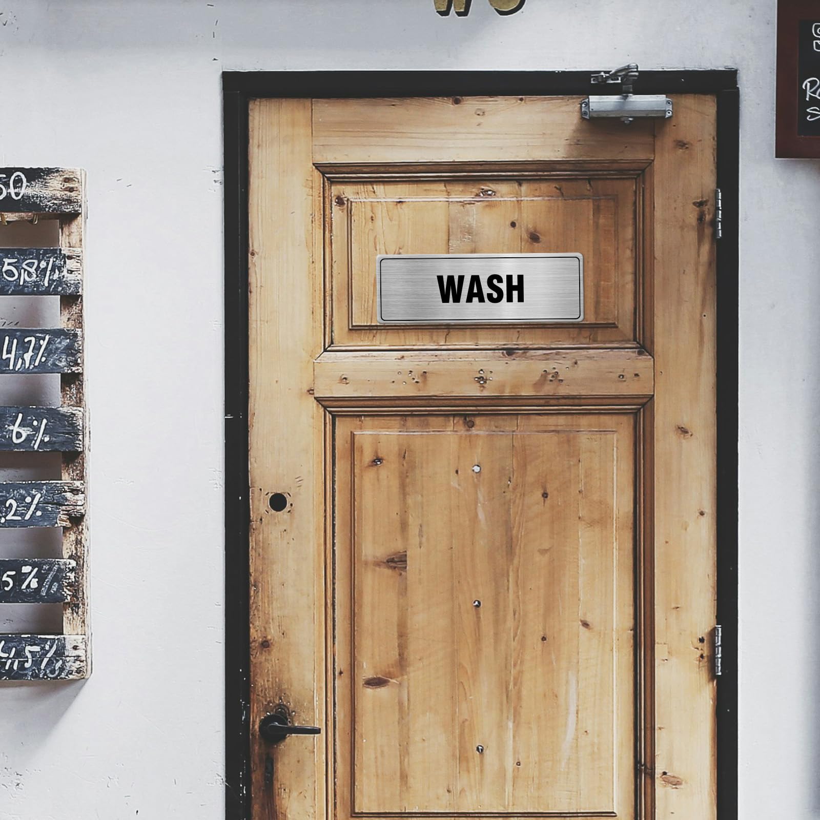 Wash Rinse Sanitize Signs - 3 Pack -7