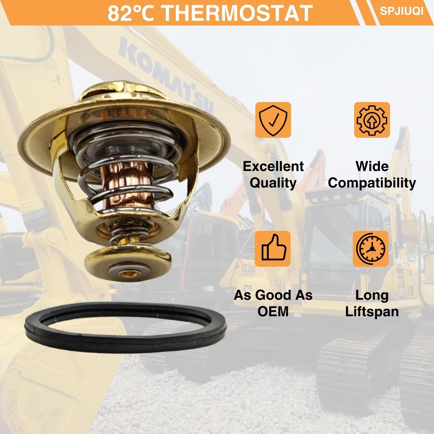 Amazon.com: SPJIUQI 82℃ 600-421-6110 600-421-6120 Thermostat for