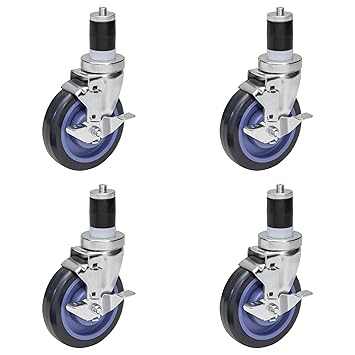 GSW Set of 4 Casters for 1-1/2