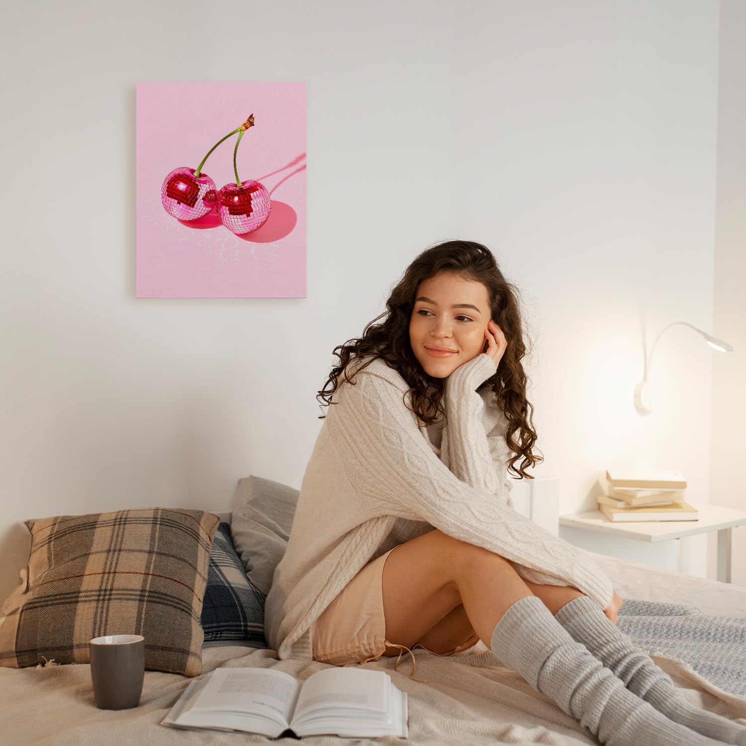 FYSUIMU Disco-Kugel Pinnwand-Set Mit 83 Teilen – Rosa Glitzer-Namensschilder Für Klassenraum & Büro