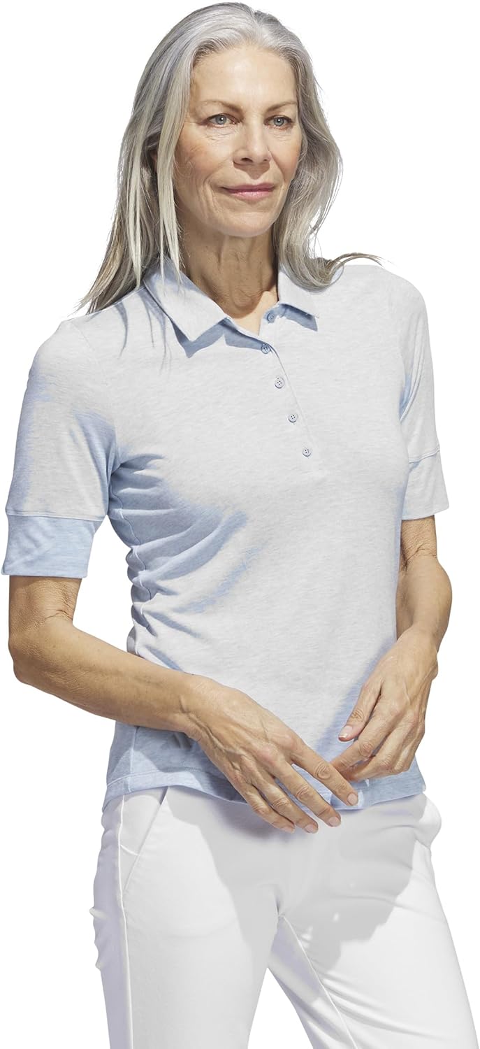 adidas Women's Melange Polo Shirt