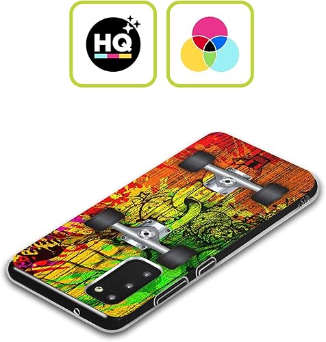 Miniatura 9 de Head Case Designs Reggae Skateboards - Funda de gel suave compatible con Samsung Galaxy A235G (2022)