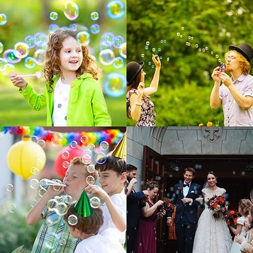 Miniatura 6 de GIFTEXPRESS Varitas de burbujas para fiesta, paquete de 96 mini palitos de burbujas de 4.25 pulgadas de alto, color dorado, tubo de 0.2 onzas