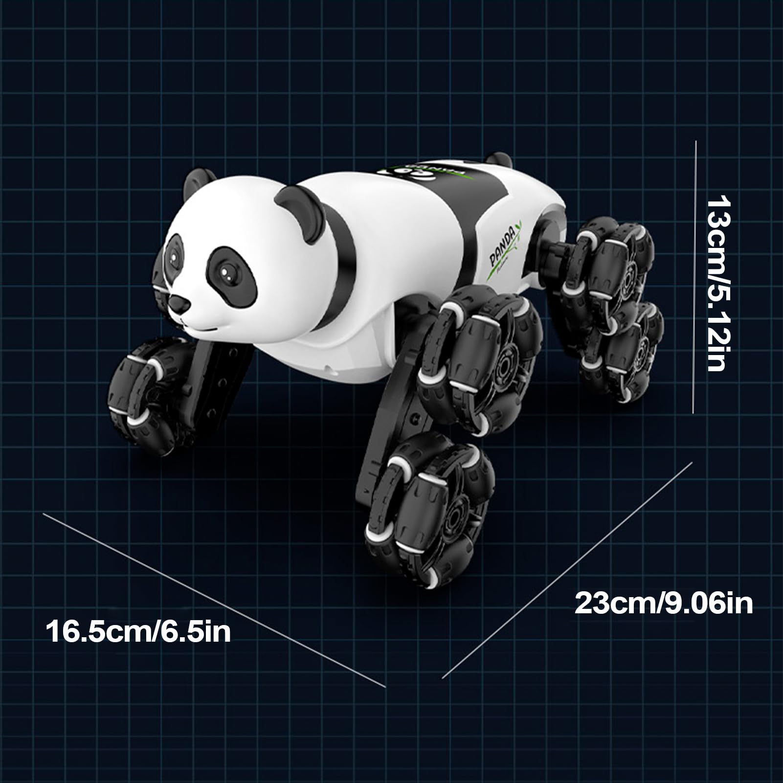Zdalnie Sterowane Samochody Zabawki Wyścigowy Robot Pojazd RC Zabawka Gra | RC Akrobacyjne z Światłami i Muzyką dla Dzieci, Młodzieży, Zasilane Bateriami, do Zabawy w Domu i na