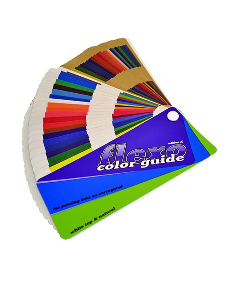 Amazon.co.jp: Flexo カラーガイド 波型インク印刷用 - 新版X