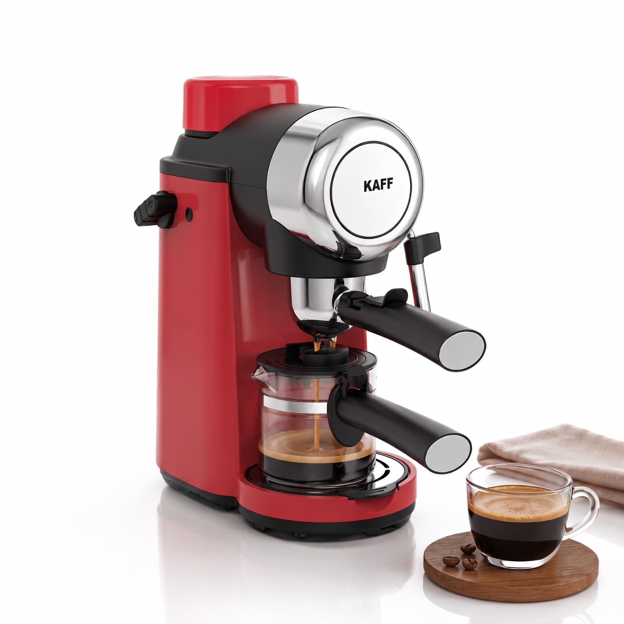 KAFF VIENNA 800 Watts Espresso, Cappuccino and Latte Coffee Maker