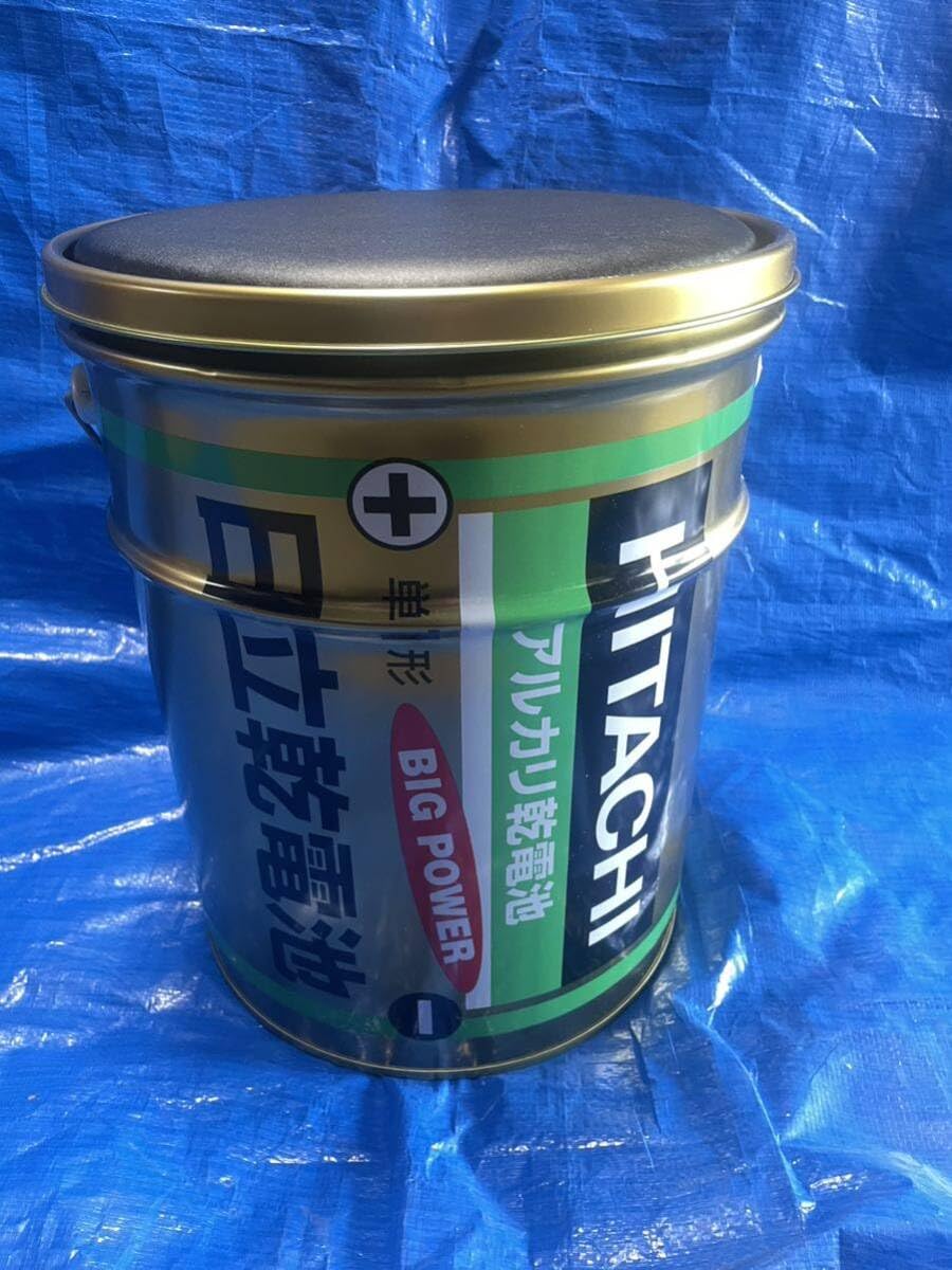 無限　VT-R ペール缶　（当時物） Amazon.co.jp: 当時物 昭和レトロ 日立 ペール缶 椅子 ノベルティ