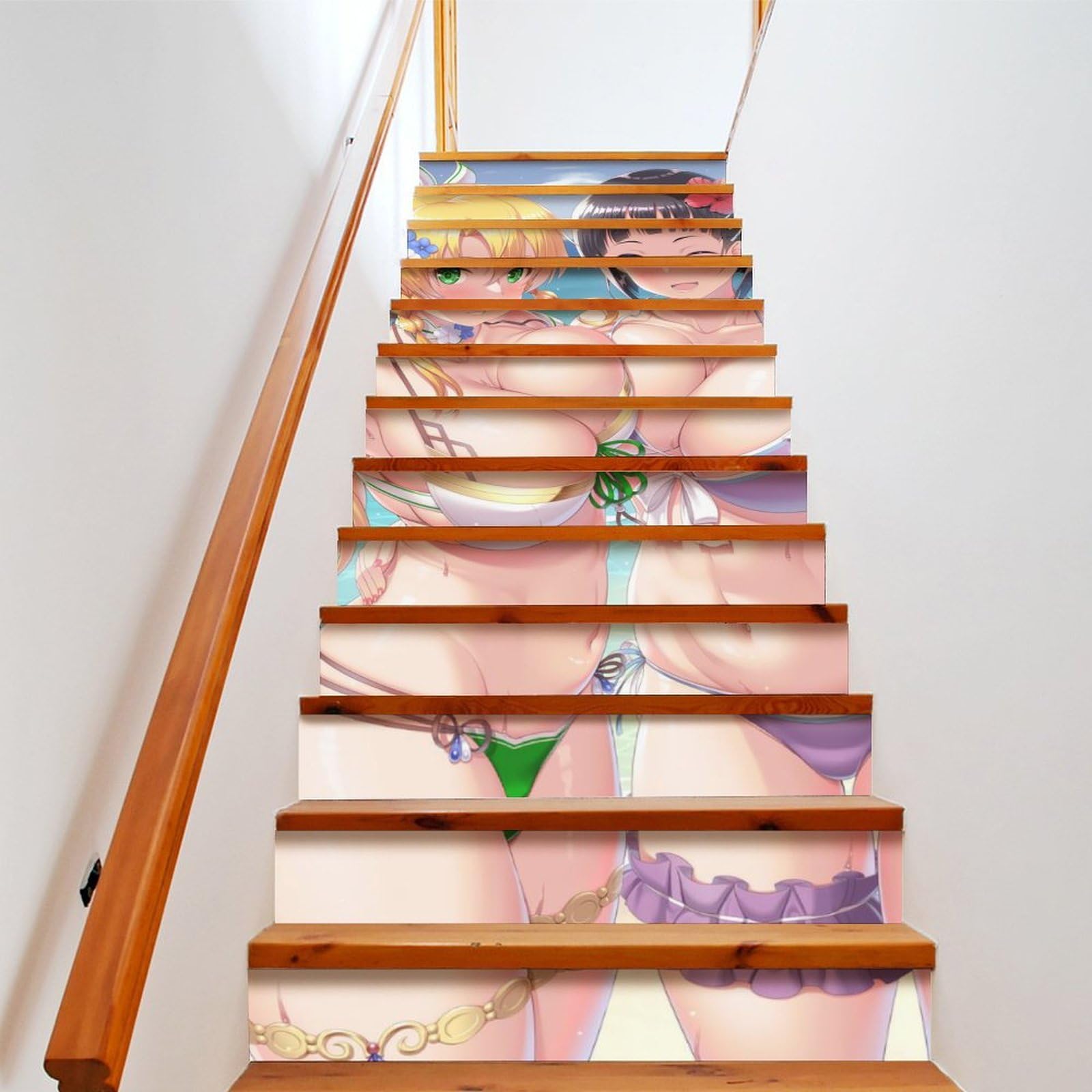 Amazon.co.jp: ウォールステッカー 階段用 ソードアート